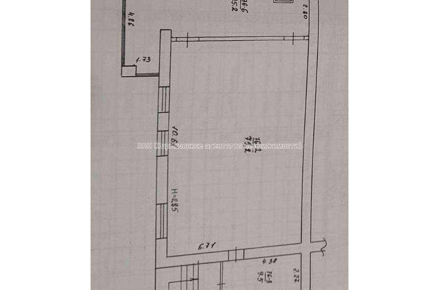 Продам нежилую недвижимость, магазин , 1  ком., 107 м², капитальный ремонт 