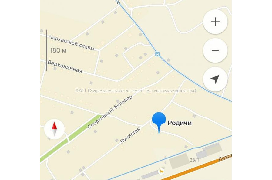 Продам участок, под застройку жилой недвижимости , Родичи, Дергачёвский район , 15 сот.