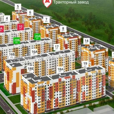 Продам квартиру, Героев Харькова просп. , 1 кім., 42 м², без внутренних работ  - фото 5 Продам квартиру, Героев Харькова просп. , 1 кім., 42 м², без внутренних работ