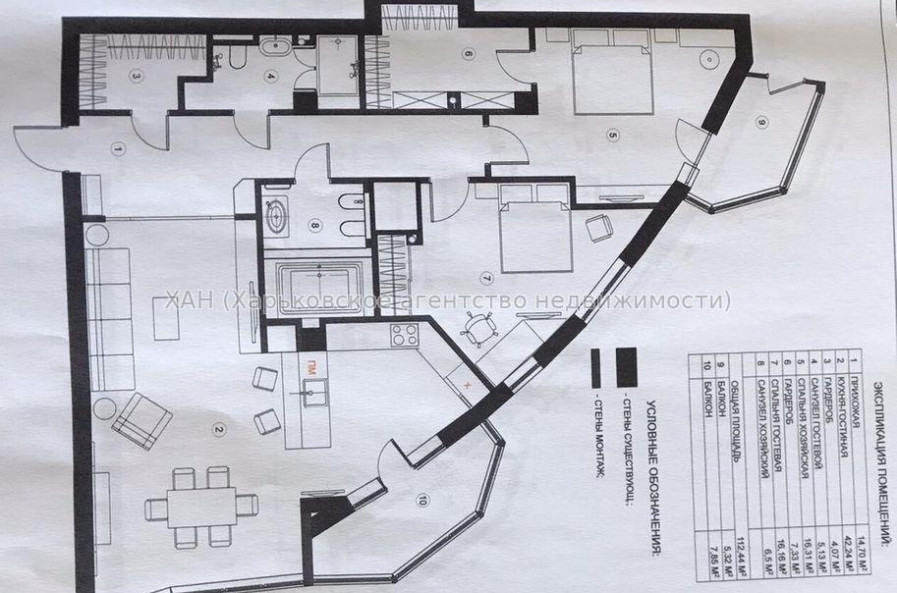 Здам квартиру, Культуры ул. , 3 кім., 113.60 м², авторский дизайн 