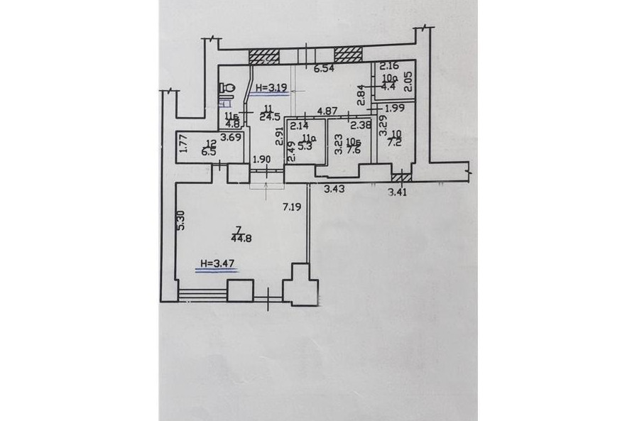 Сдам нежилую недвижимость, торговое помещение , 4  ком., 110 м²