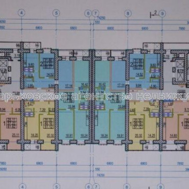 Продам квартиру, Клочковская ул. , 2 кім., 61 м², без внутренних работ 