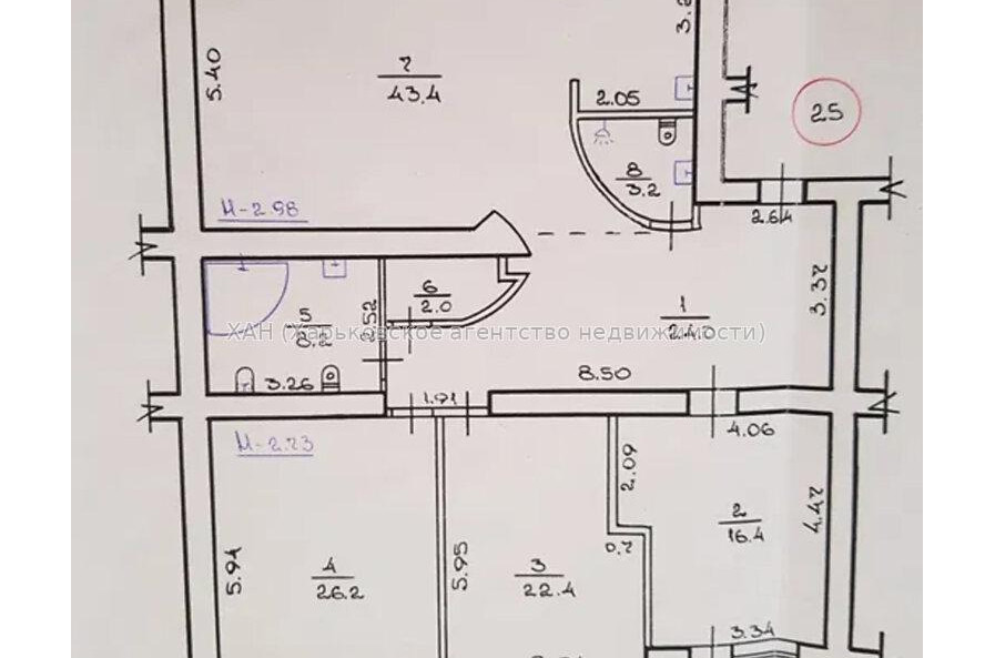 Продам квартиру, Чернышевская ул. , 3  ком., 150 м², евроремонт 