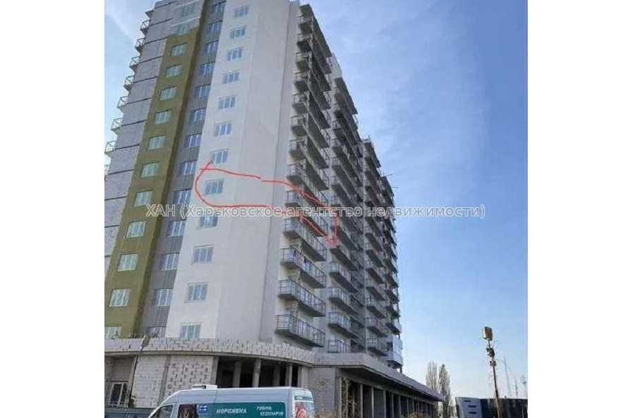 Продам квартиру, Льва Ландау просп. , 2  ком., 77 м², без внутренних работ 