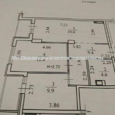 Продам квартиру, Академика Павлова ул. , 2 кім., 64 м², частичный ремонт  - фото 3 Продам квартиру, Академика Павлова ул. , 2 кім., 64 м², частичный ремонт