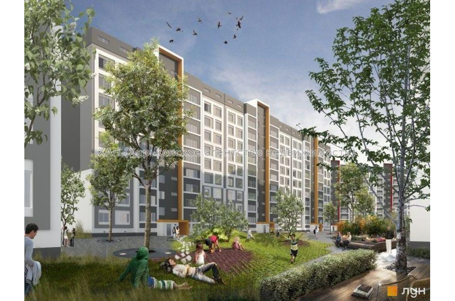 Продам квартиру, Полтавский Шлях ул. , 1  ком., 40 м², без внутренних работ 