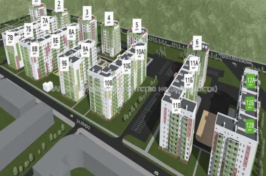 Продам квартиру, Мира ул. , 1 кім., 38 м², без внутренних работ 