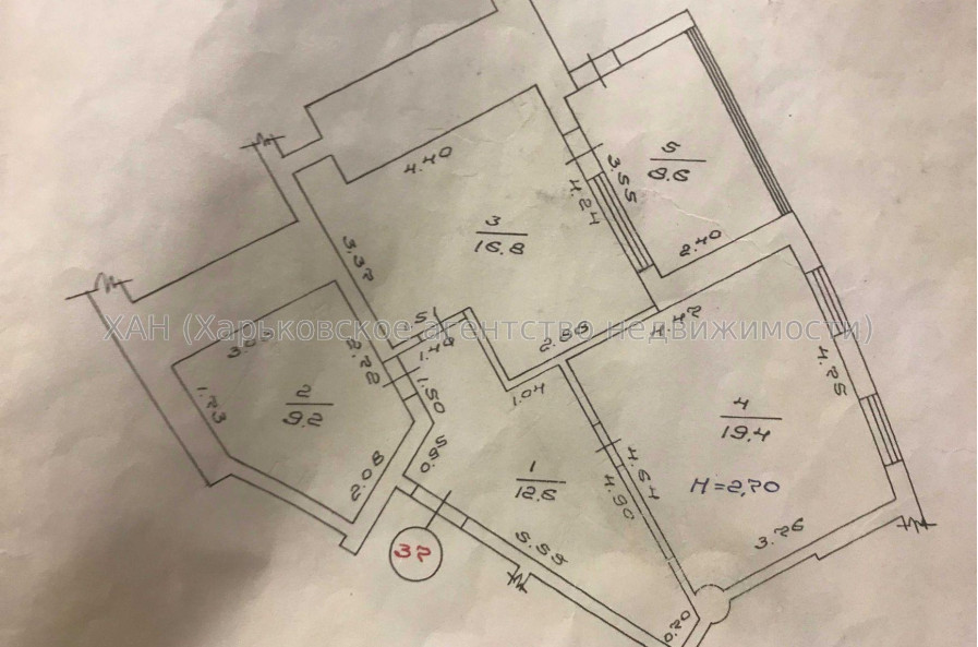 Продам квартиру, Барабашова академика ул. , 2  ком., 79 м², евроремонт 