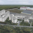 Продам квартиру, Домостроительная ул. , 1  ком., 48 м², без внутренних работ 