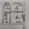 Продам квартиру, Клочковская ул. , 2 кім., 31 м², без ремонта 