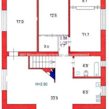 Продам дом, Тракторостроителей просп. , 192 м², 6 сот., частичный ремонт 