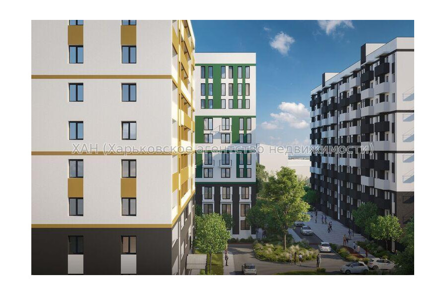 Продам квартиру, Героев Харькова просп. , 1  ком., 22 м², без внутренних работ 