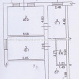 Продам квартиру, Одесская ул. , 2  ком., 62 м², без отделочных работ 