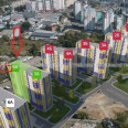 Продам квартиру, Лисаветинская ул. , 1 кім., 43 м², без отделочных работ 