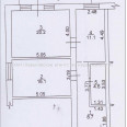 Продам квартиру, Одесская ул. , 3 кім., 70 м², без внутренних работ 