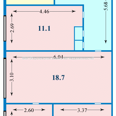Продам квартиру, Аэрокосмический пр. , 4  ком., 69 м², без ремонта 