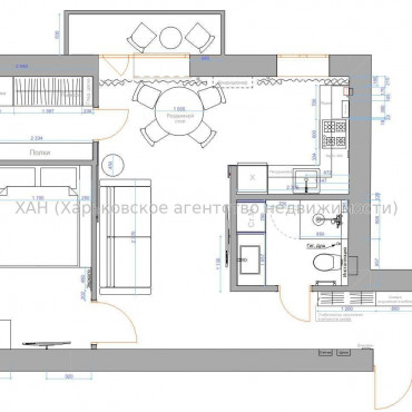 Продам квартиру, Лесопарковский 1-й пер. , 2  ком., 48 м², без внутренних работ 