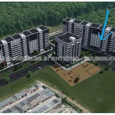 Продам квартиру, Победы просп. , 1 кім., 54 м², без внутренних работ 
