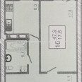 Продам квартиру, Непокоренных ул. , 1 кім., 47.90 м², без внутренних работ 
