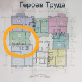 Продам квартиру, Непокоренных ул. , 1  ком., 47.90 м², без внутренних работ 