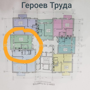 Продам квартиру, Непокоренных ул. , 1  ком., 47.90 м², без внутренних работ 