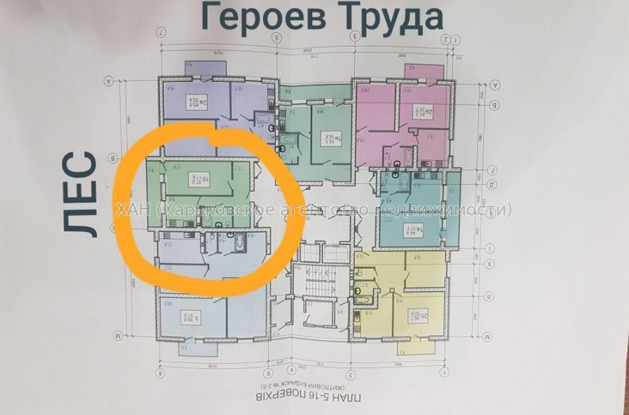 Продам квартиру, Непокоренных ул. , 1 кім., 47.90 м², без внутренних работ 