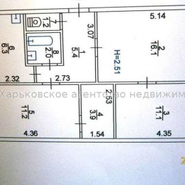 Продам квартиру, Героев Сталинграда просп. , 3  ком., 58 м², советский ремонт