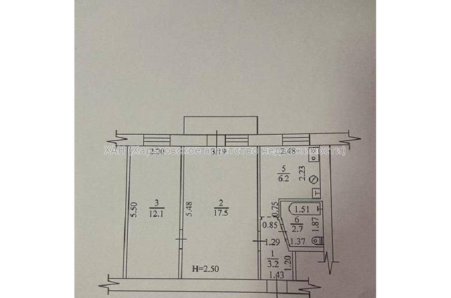 Продам квартиру, Отакара Яроша ул. , 2 кім., 49 м², капитальный ремонт 