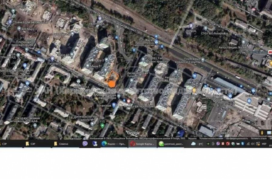 Продам квартиру, Мира ул. , 1 кім., 46 м², без внутренних работ 