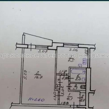 Продам квартиру, Гвардейцев Широнинцев ул. , 1 кім., 32 м², без ремонта 
