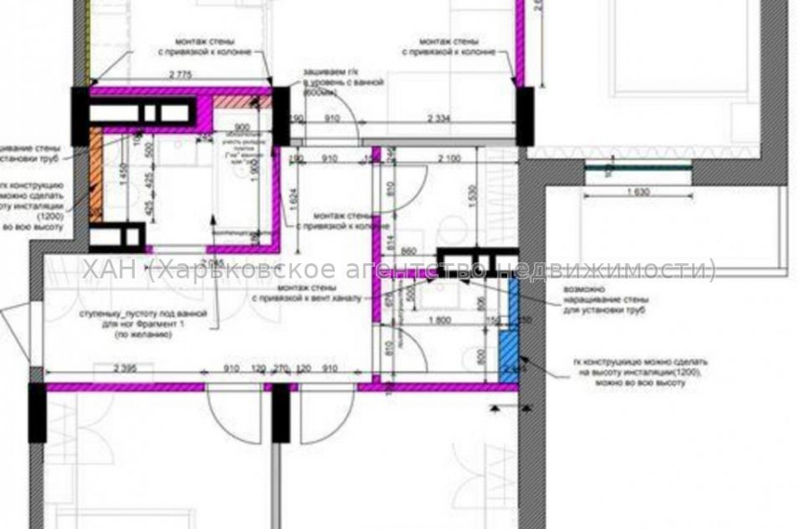 Продам квартиру, Героев Харькова просп. , 3  ком., 122 м², без ремонта 