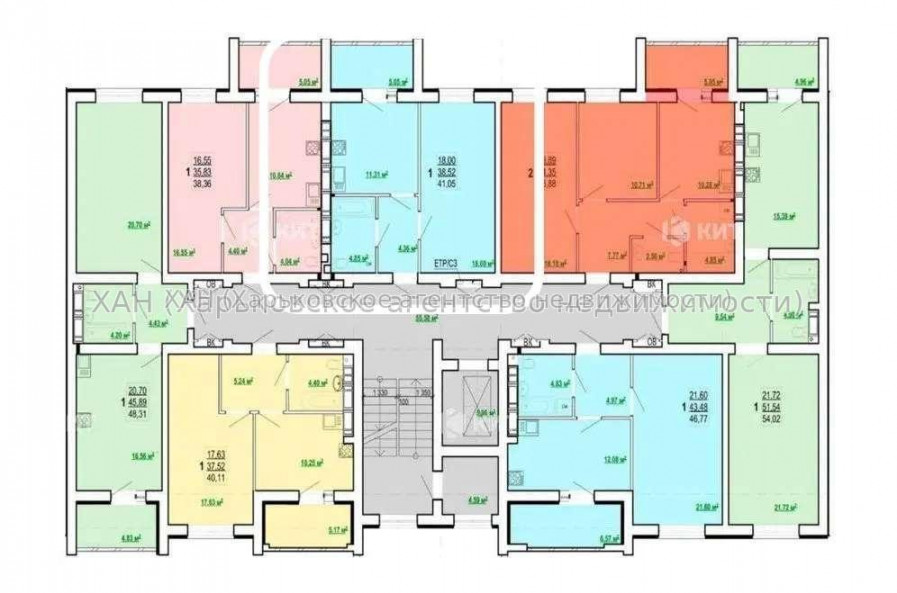 Продам квартиру, Полтавский Шлях ул. , 1 кім., 41 м², без ремонта 