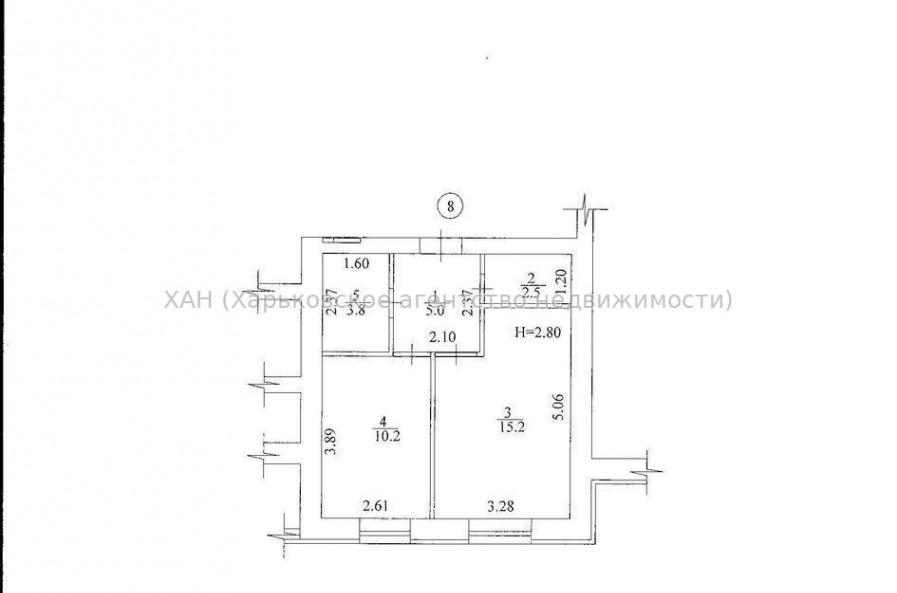 Продам квартиру, Героев Харькова просп. , 1  ком., 37 м², без внутренних работ 