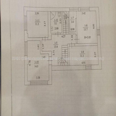 Продам будинок, Клочковская ул. , 221 м², 10 соток, без внутренних работ 