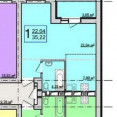 Продам квартиру, Барабашова академика ул. , 1  ком., 36 м², капитальный ремонт  - фото 2 Продам квартиру, Барабашова академика ул. , 1  ком., 36 м², капитальный ремонт