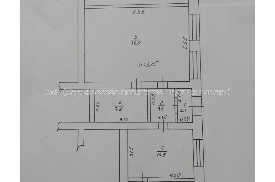 Продам квартиру, Кибальчича ул. , 20 , 3 кім., 75 м², без ремонта 