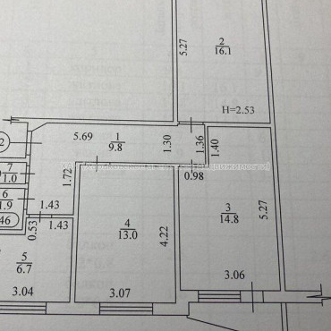 Продам квартиру, Гвардейцев Широнинцев ул. , 3 кім., 67 м², капитальный ремонт 