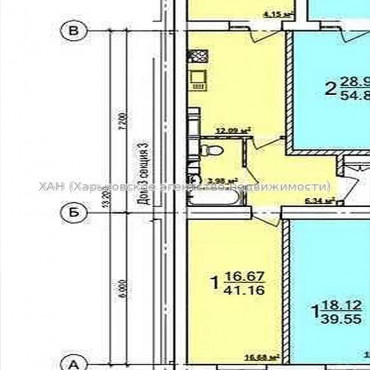 Продам квартиру, Льва Ландау просп. , 2  ком., 45 м², капитальный ремонт 