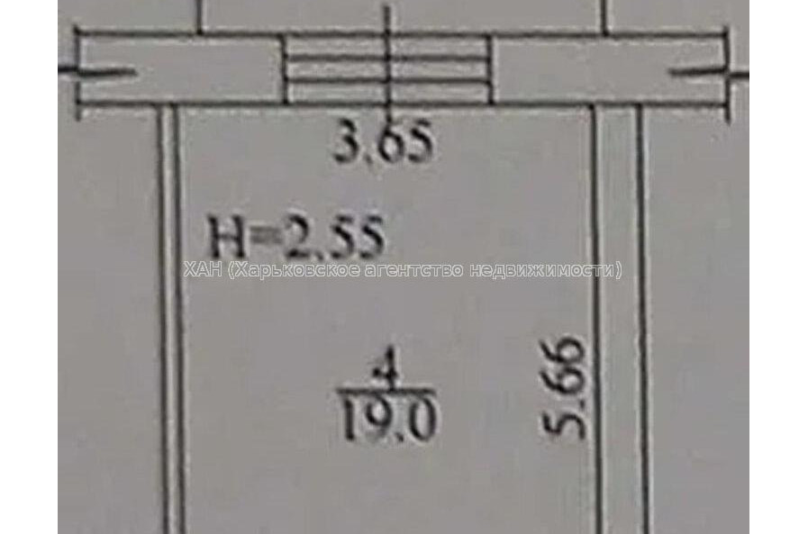 Продам квартиру, Аэрокосмический пр. , 1 кім., 22 м², косметический ремонт 