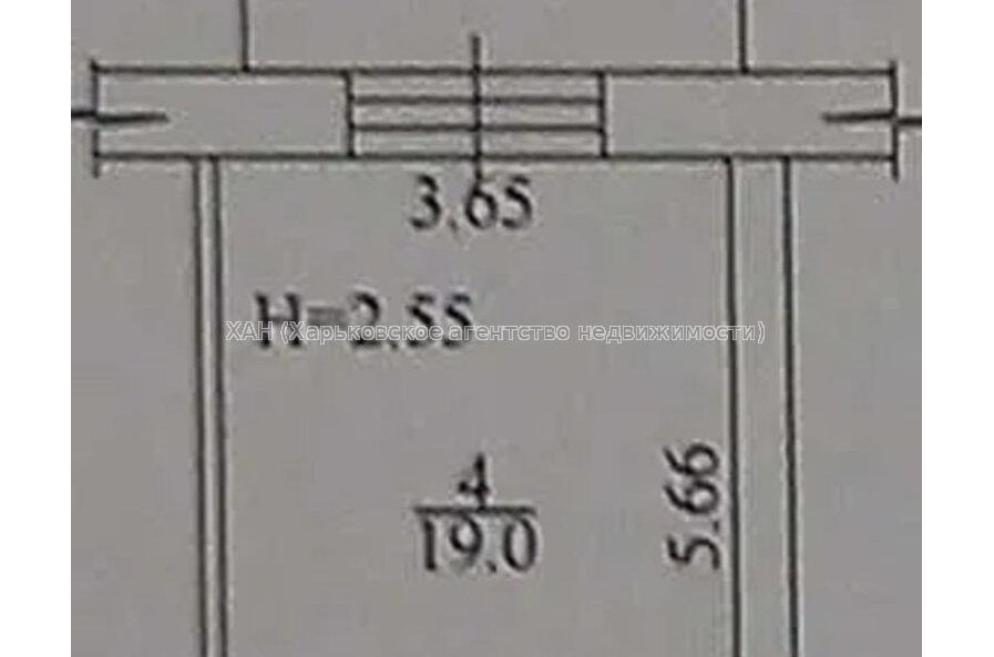 Продам квартиру, Аэрокосмический пр. , 1 кім., 22 м², косметический ремонт 