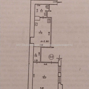 Продам квартиру, Рымарская ул. , 1  ком., 49 м², без ремонта 
