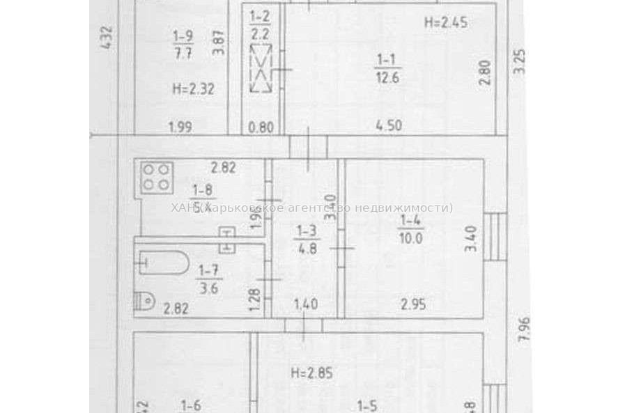 Продам будинок, Аскольдовская ул. , 74 м², 3 соток, косметический ремонт 