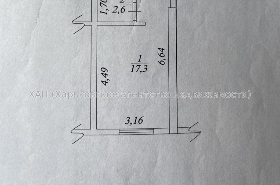 Продам квартиру, Куликовская ул. , 1  ком., 19.90 м², без внутренних работ 