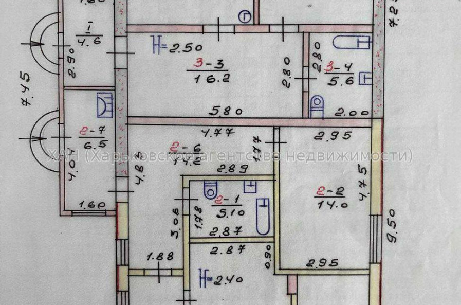 Продам дом, Москалёвская ул. , 128 м², 9 сот., косметический ремонт 