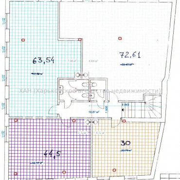Здам нежитлову нерухомість, офис в офисном центре , 1 кім., 73 м², капитальный ремонт 