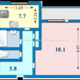 Продам квартиру, Владислава Зубенко ул. , 1 кім., 40 м², косметический ремонт 