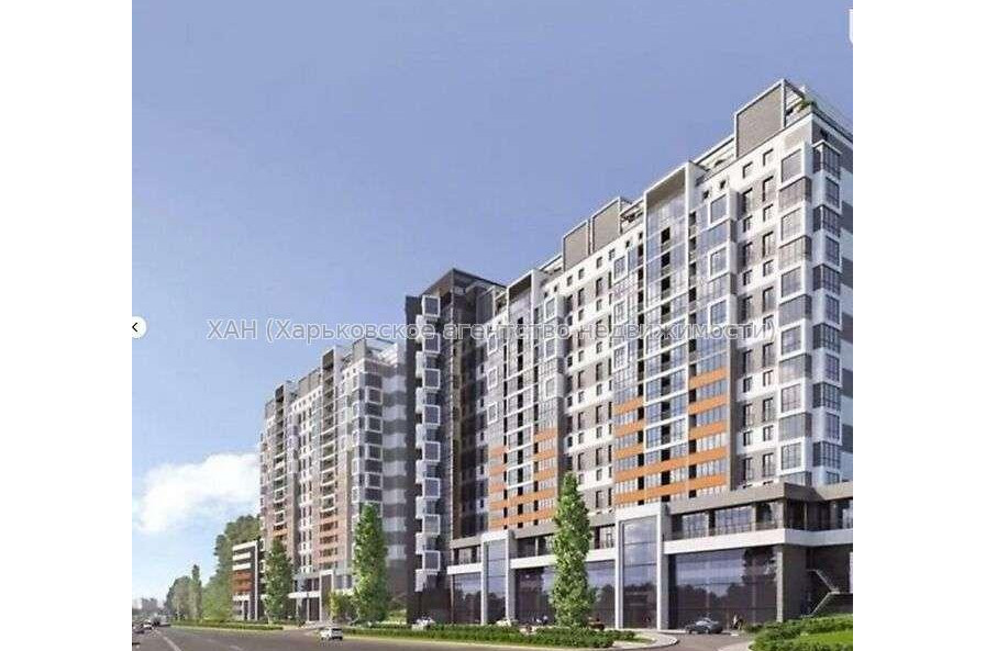 Продам квартиру, Клочковская ул. , 1  ком., 42 м², без внутренних работ 