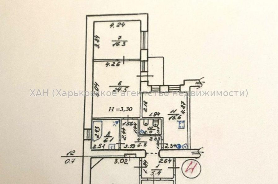 Продам квартиру, Ярослава Мудрого ул. , 4  ком., 117 м², евроремонт 