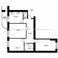 Продам квартиру, Гарнизонная ул. , 3  ком., 89.90 м², без внутренних работ 