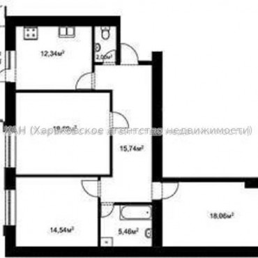 Продам квартиру, Куряжская ул. , 3  ком., 90 м², евроремонт  - фото 6 Продам квартиру, Куряжская ул. , 3  ком., 90 м², евроремонт